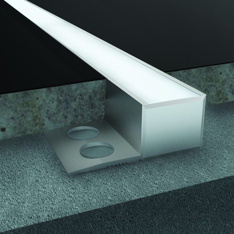 Aluminium Tile Trim for LED light Alusite Lightning series Aluminium Tile Trim for LED light Alusite Lightning series