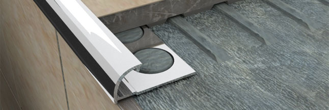 Aluminium Round Tile Trim Alusite ATR series