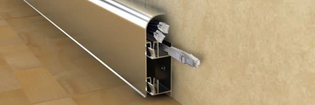 Aluminium skirting Alusite