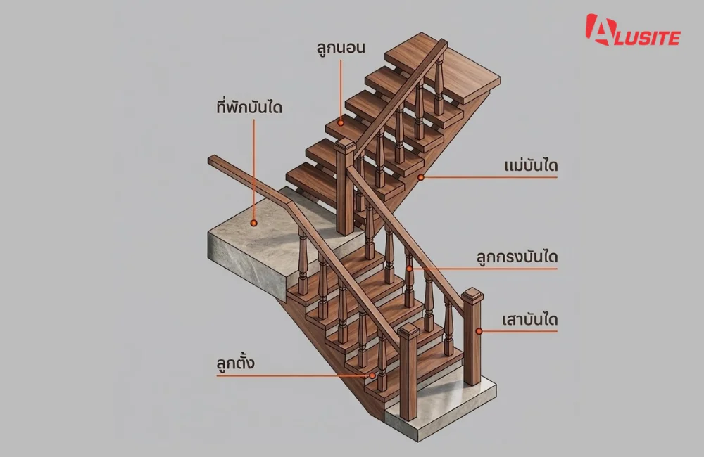 15 หลักฮวงจุ้ยบันไดบ้านที่ต้องรู้