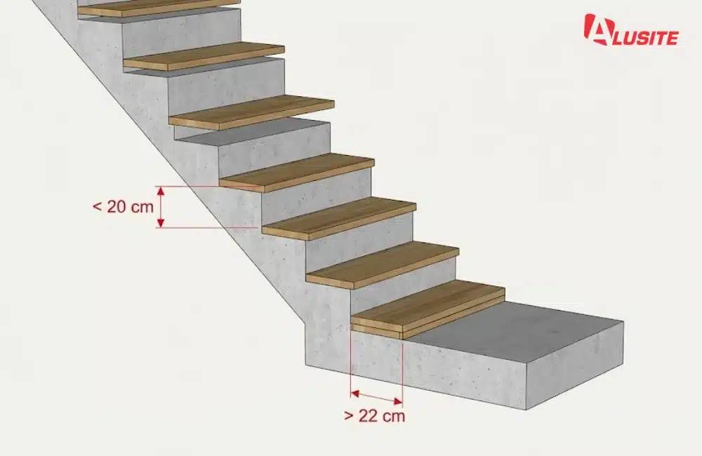 7 เรื่องสำคัญของขนาดบันไดมาตรฐานที่ถูกกฎหมาย