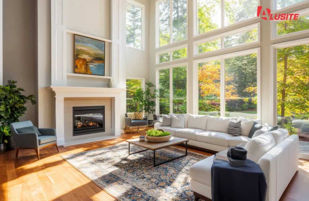 แสงธรรมชาติและหน้าต่างบานใหญ่