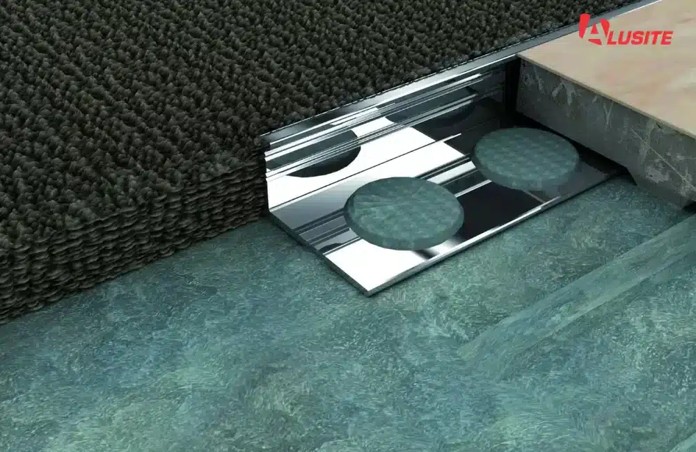 รูปแบบคิ้วอลูมิเนียมตกแต่งผนังและพื้นที่นิยม