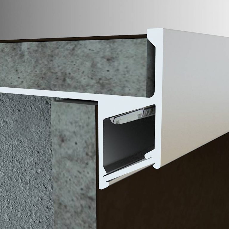 Aluminium Stair Nose for LED Light Alusite Lightning series Aluminium Stair Nose for LED Light Alusite Lightning series