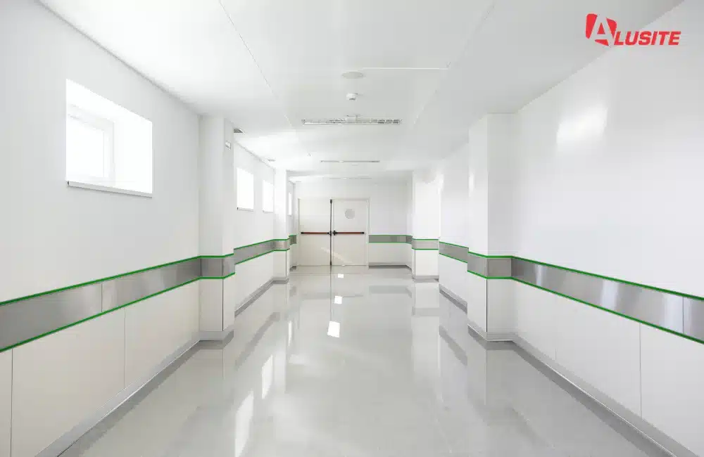 ผลงานการติดตั้งบัวพื้นอลูมิเนียม 4