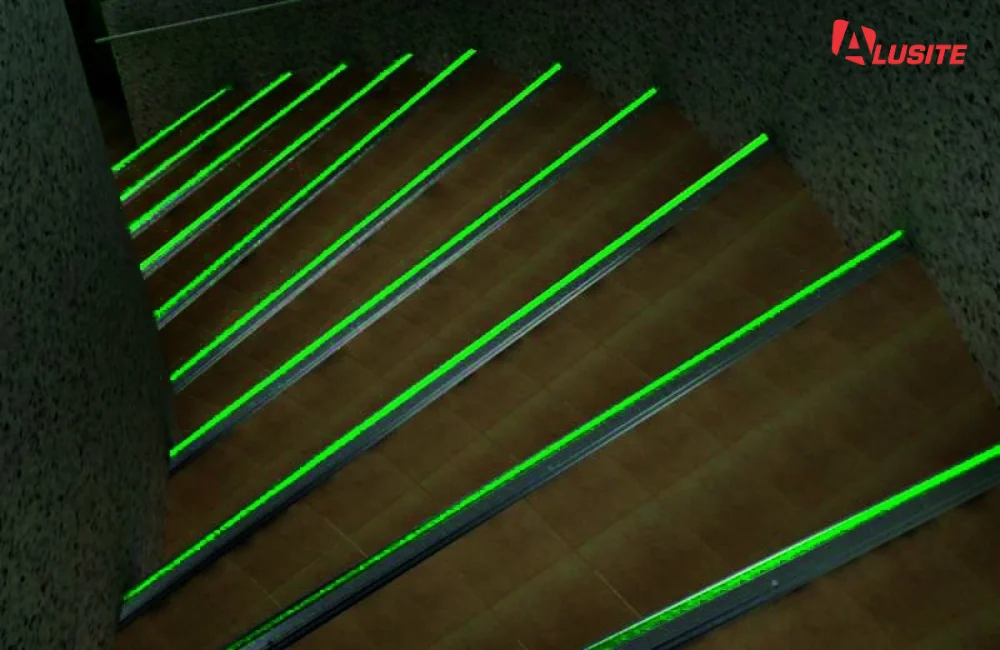 5. ใช้จมูกบันไดเรืองแสง