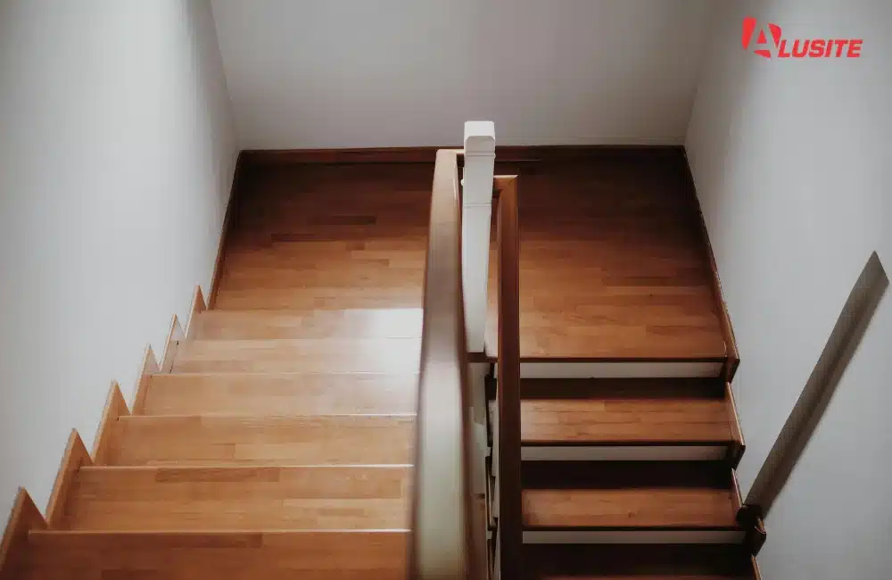 บันไดบ้านแบบหักกลับ