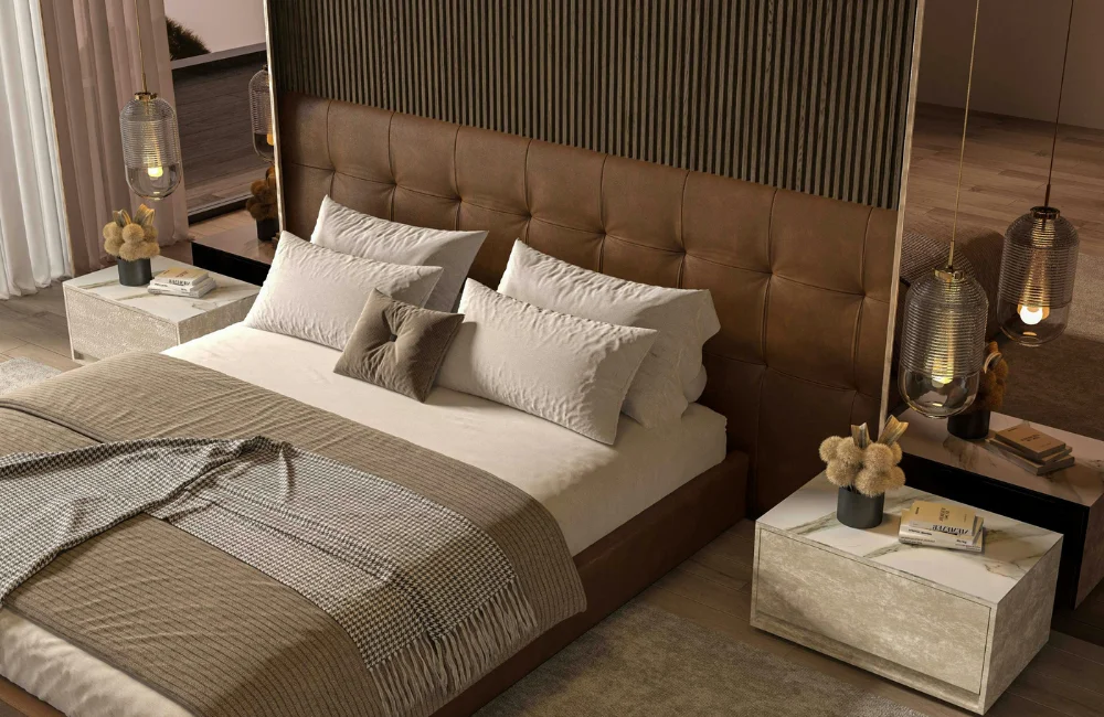 บุผนังหัวเตียง