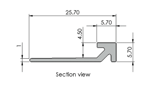 Aluminium Vinyl Trim Alusite Aluminium Vinyl Trim Alusite
