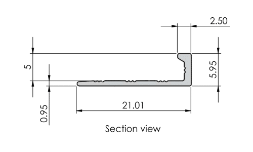 Aluminium Vinyl Trim Alusite Aluminium Vinyl Trim Alusite