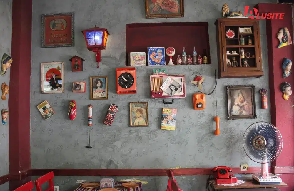 แต่งบ้านด้วยของสะสมที่มีอยู่