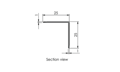 Aluminium Self Adhesive Wall Guard Alusite CP series Aluminium Self Adhesive Wall Guard Alusite CP series