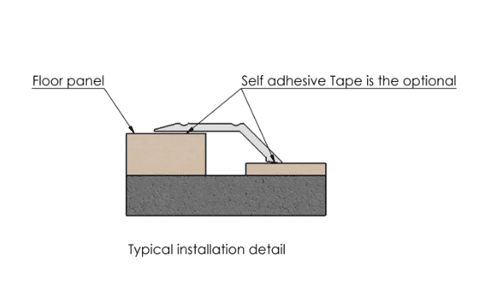Aluminium Ramp Transition Profile Alusite Aluminium Ramp Transition Profile Alusite