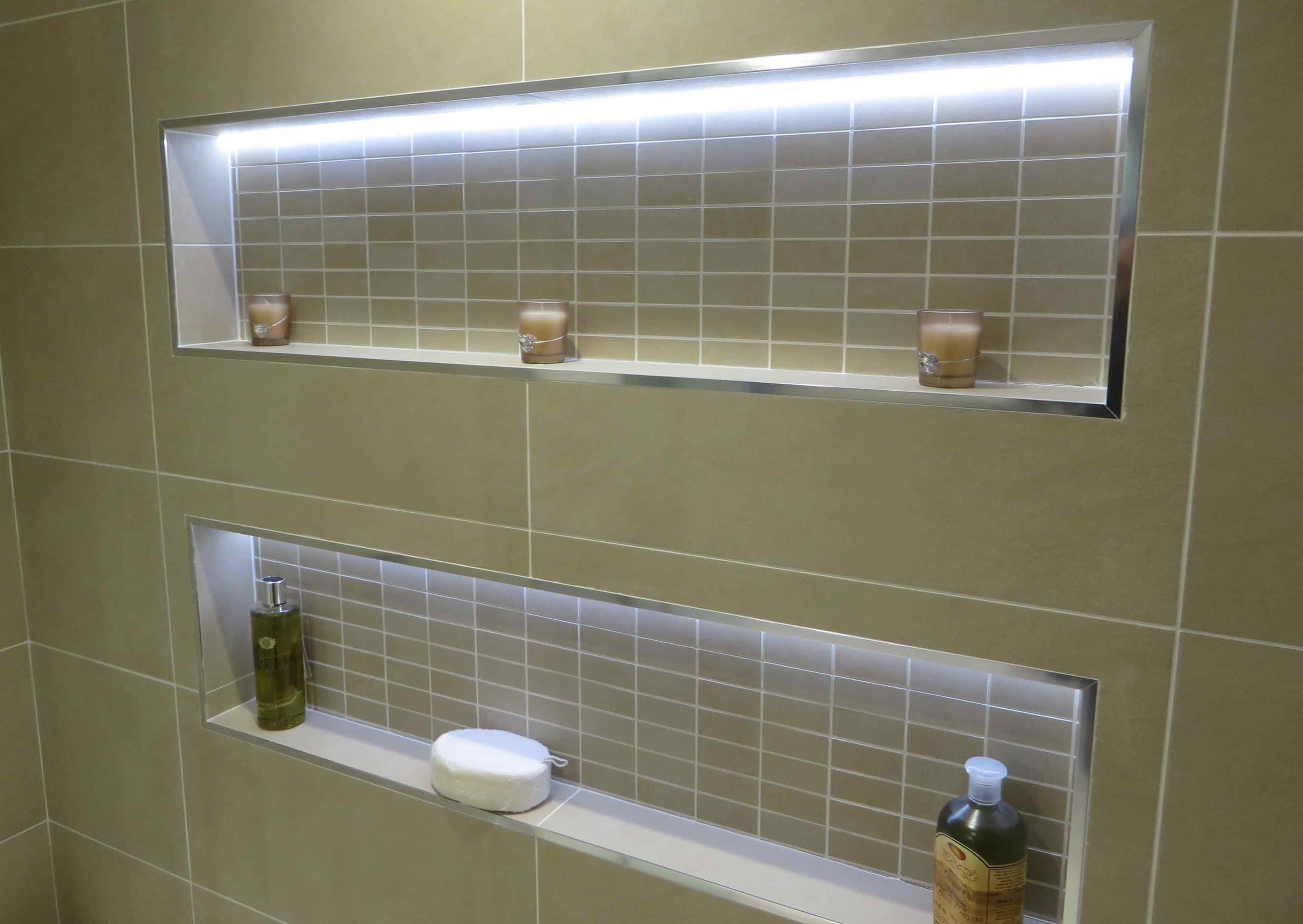 Aluminium Square Tile Trim for LED light Alusite Lightning series