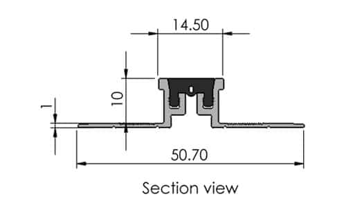 Aluminium Movement Joint Alusite PU-JOIN & EJ series Aluminium Movement Joint Alusite PU-JOIN & EJ series
