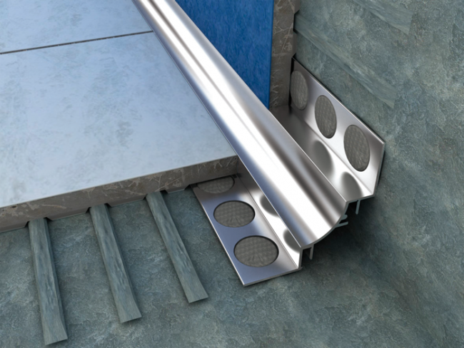 Aluminium Hygienic Skirting Alusite SKAA series