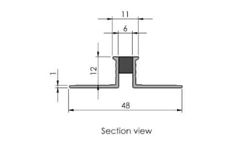 Aluminium Movement Joint Alusite PU-JOIN & EJ series Aluminium Movement Joint Alusite PU-JOIN & EJ series