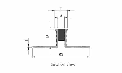 Aluminium Movement Joint Alusite PU-JOIN & EJ series Aluminium Movement Joint Alusite PU-JOIN & EJ series