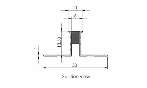 Aluminium Movement Joint Alusite PU-JOIN & EJ series Aluminium Movement Joint Alusite PU-JOIN & EJ series