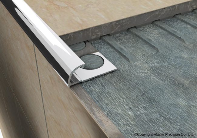 Aluminium Round Tile Trim Alusite ATR series