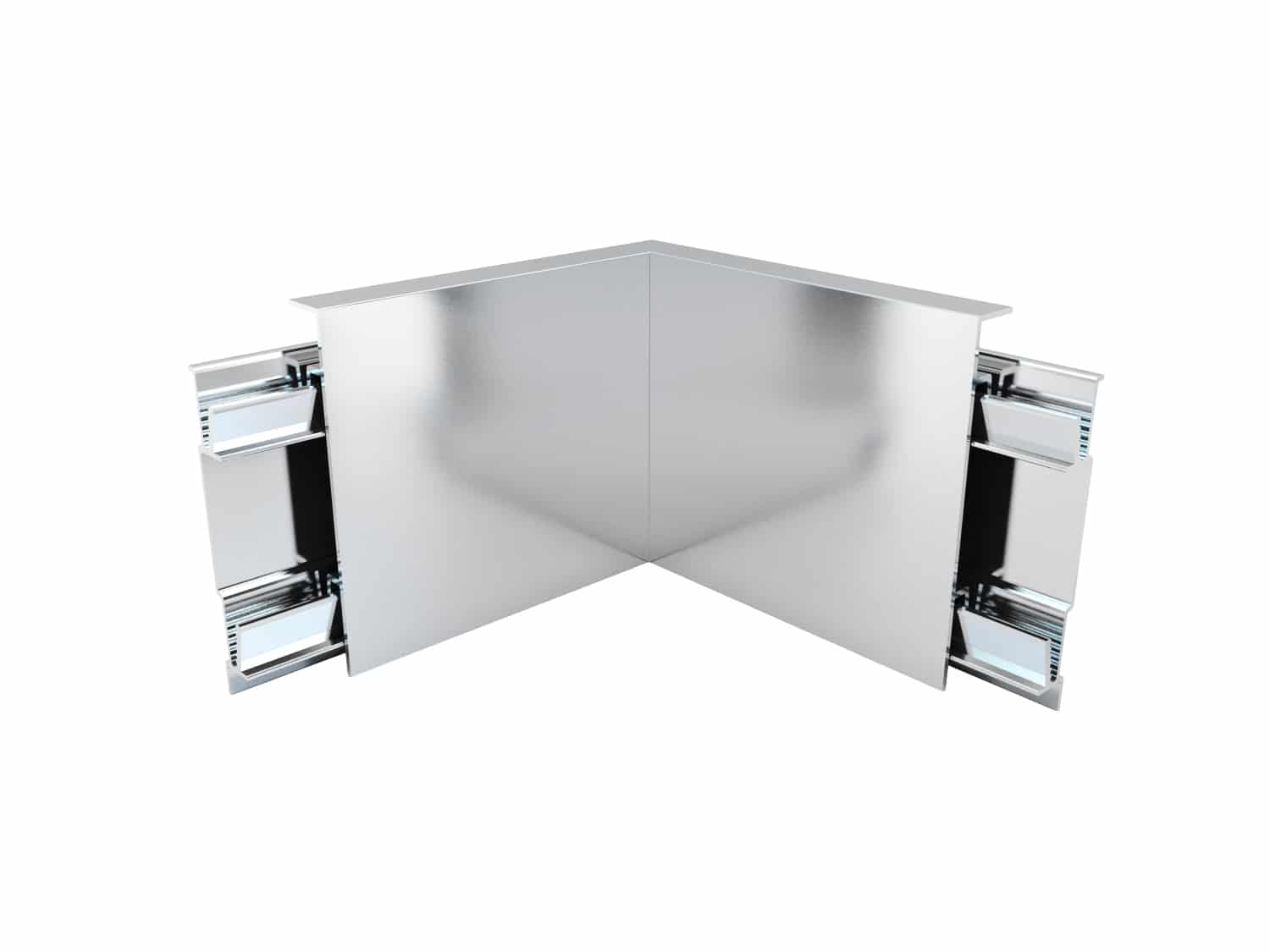 Aluminium Corner For Aluminium Quick Clip Skirting Alusite SK series Aluminium Corner For Aluminium Quick Clip Skirting Alusite SK series