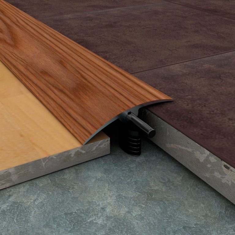 Aluminium Adjustable Height Transition Profile Alusite