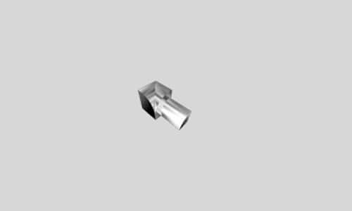 Aluminium Corner for Aluminium Round Tile Trim Alusite ATR series