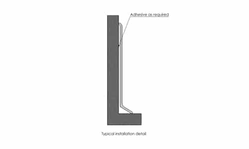 Aluminium Self Adhesive Skirting Alusite SK series Aluminium Self Adhesive Skirting Alusite SK series