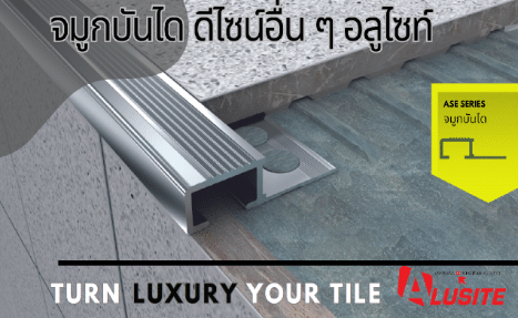 จมูกบันไดมีปีก Alusite