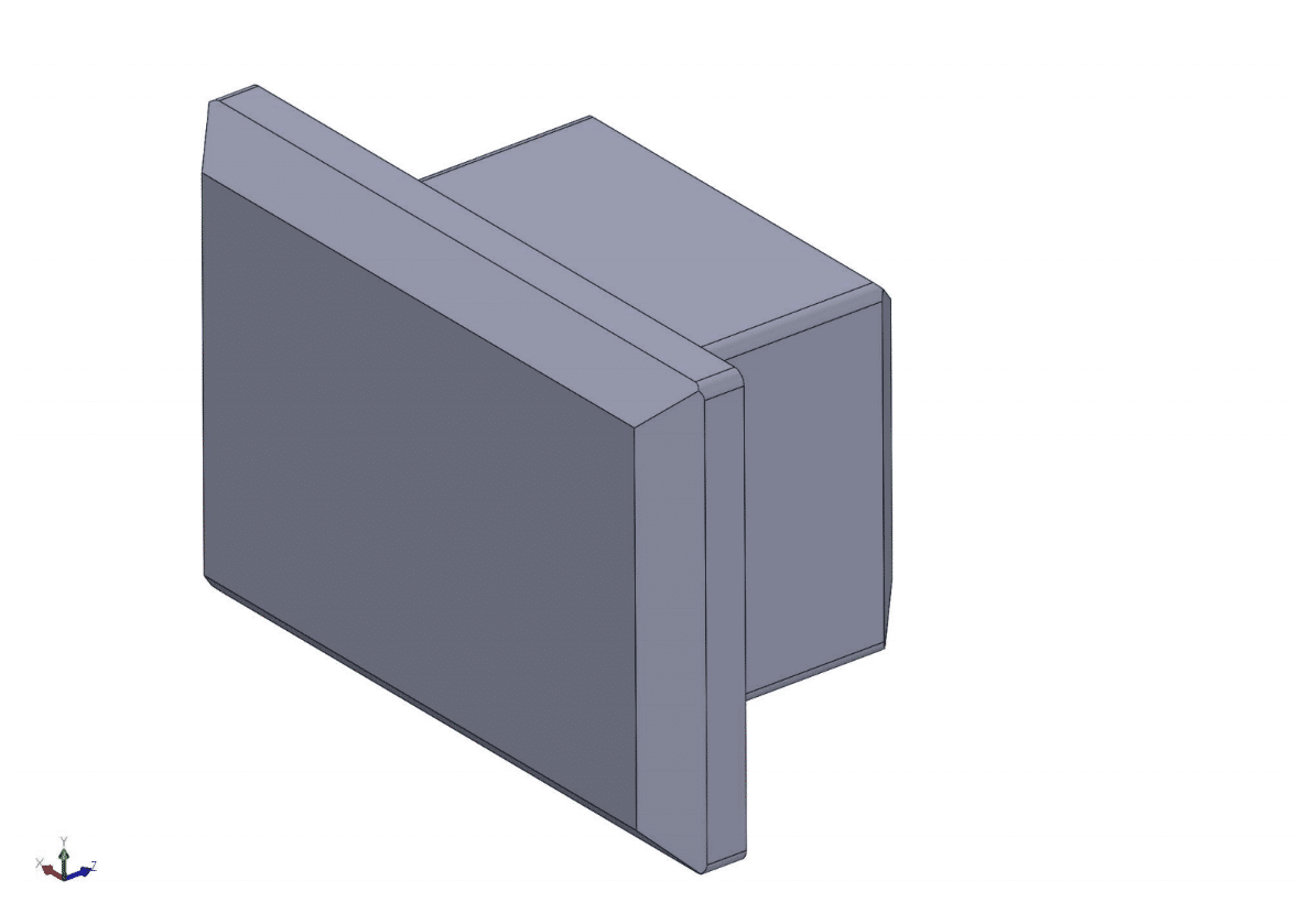 Aluminium End Cap For Aluminium Square Tile Trim for LED light Alusite Lightning series Aluminium End Cap For Aluminium Square Tile Trim for LED light Alusite Lightning series